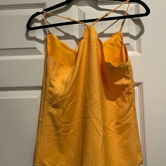 J.Crew size 0 spaghetti strap tank top - Picture 3 of 4